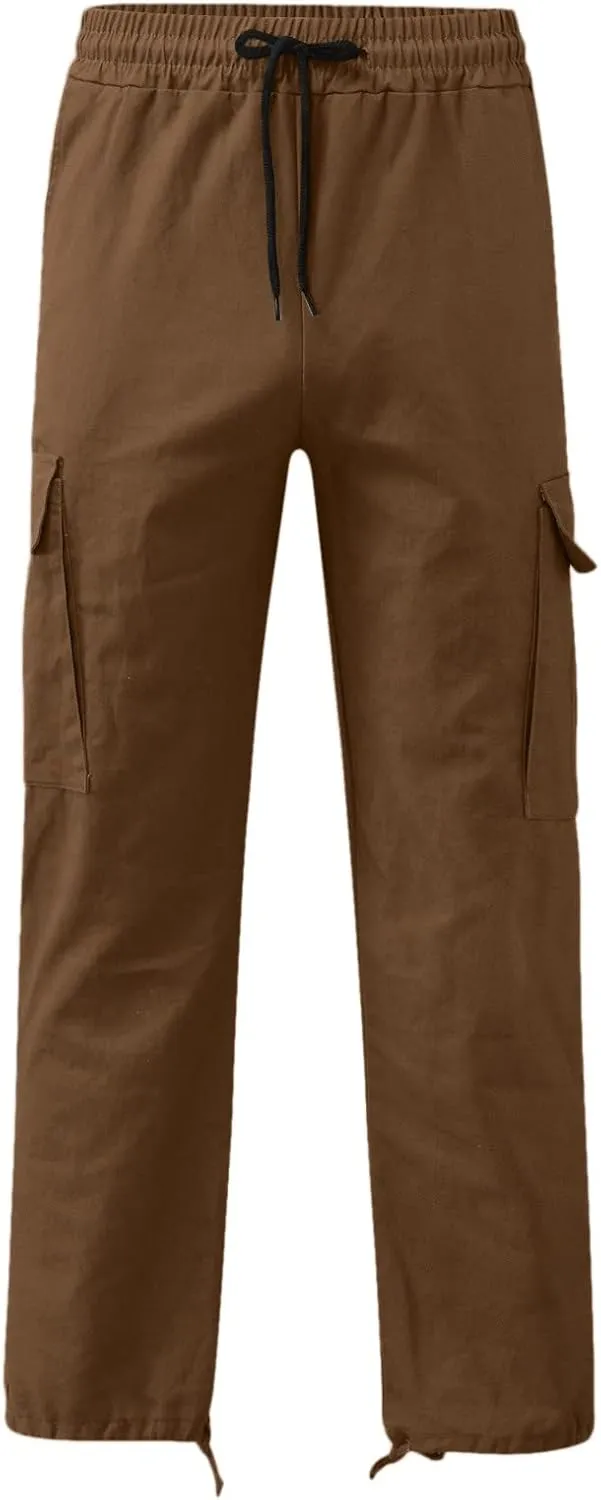Big and Tall Cargo Pants for Men Sweatpants for Men Sweatpants Mens Fashion Joggers Sports Pants Mens Yoga Sweatpants