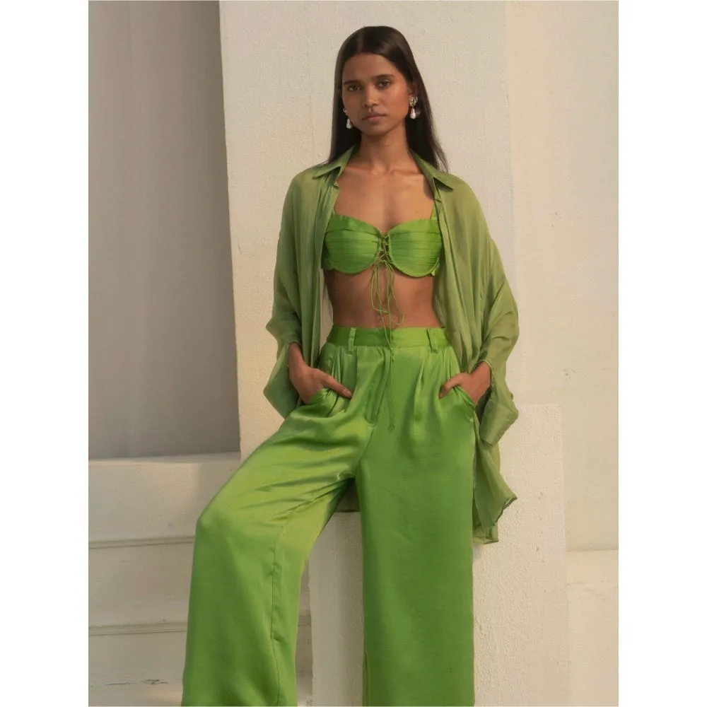 Bouji Swan Shirt Green