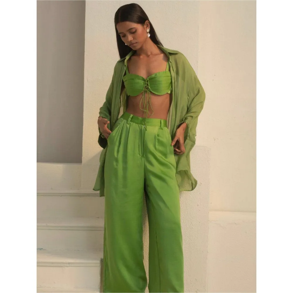 Bouji Swan Shirt Green