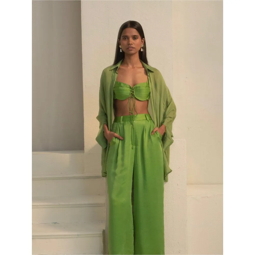Bouji Swan Shirt Green
