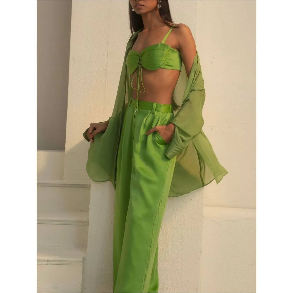 Bouji Swan Shirt Green