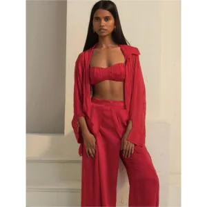 Bouji Swan Shirt Red