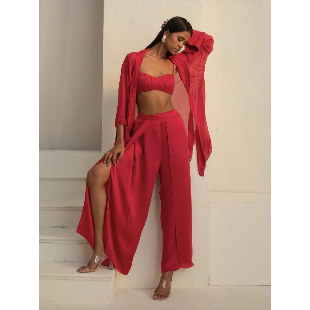 Bouji Swan Shirt Red