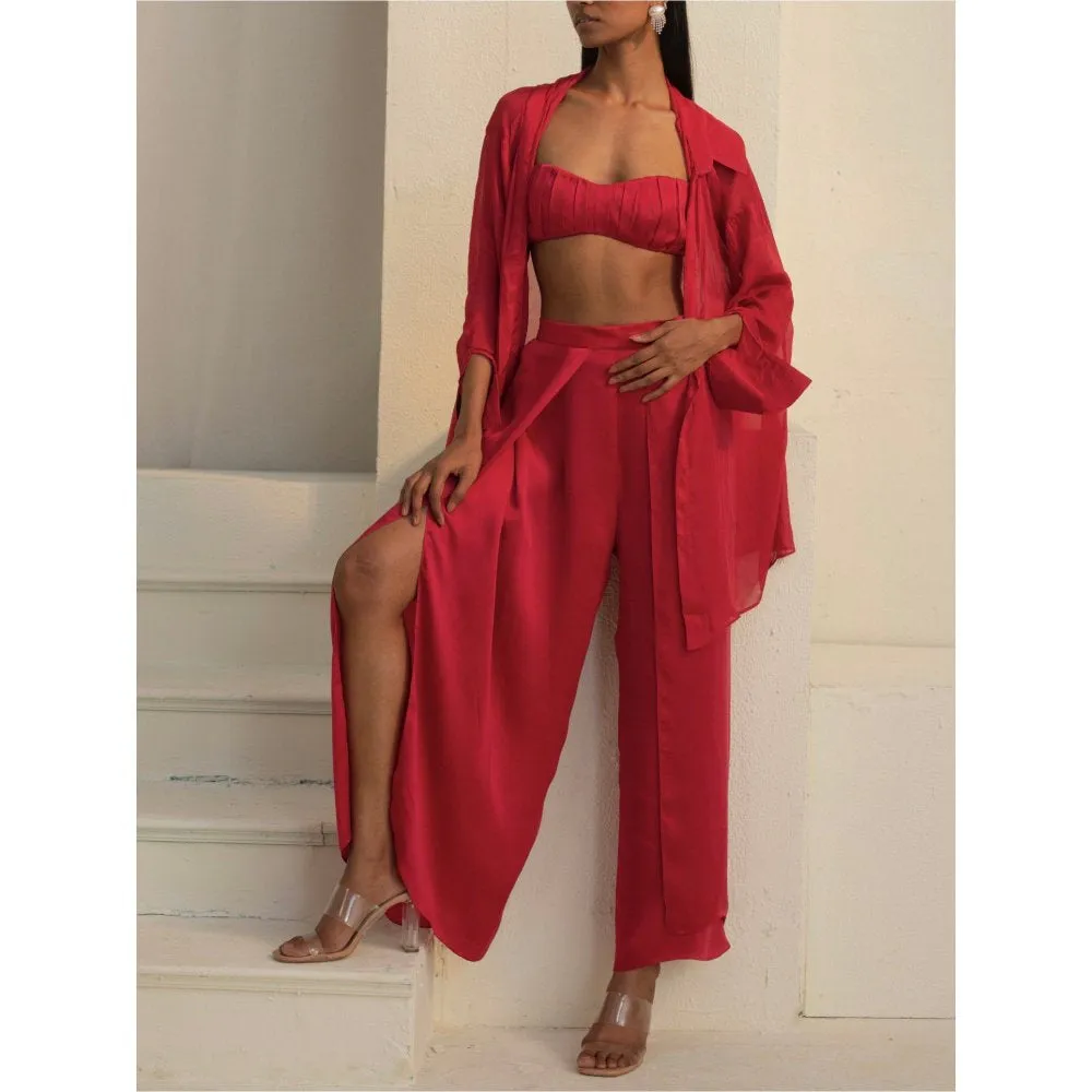 Bouji Swan Shirt Red