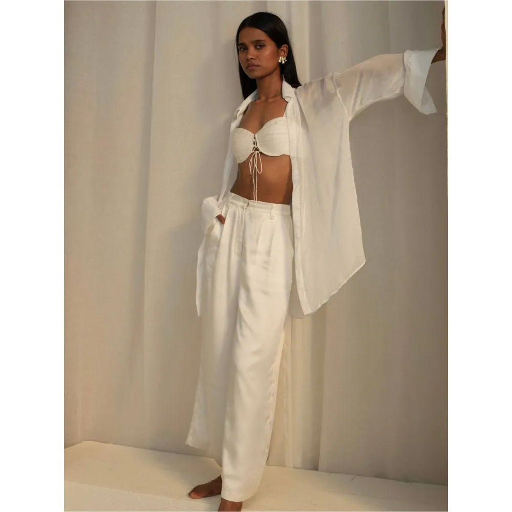 Bouji Swan Shirt White