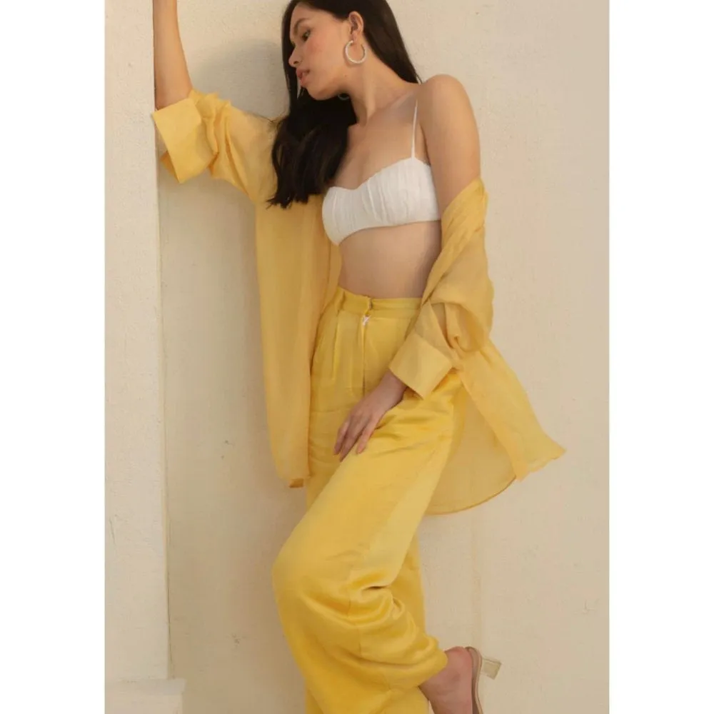 Bouji Swan Shirt Yellow