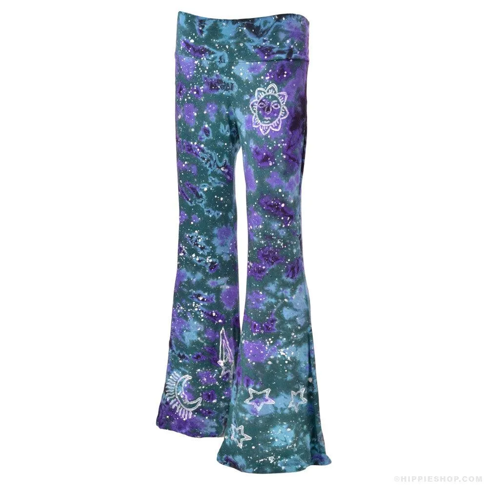 Ethereal Hand Painted Tie Dye Pants
