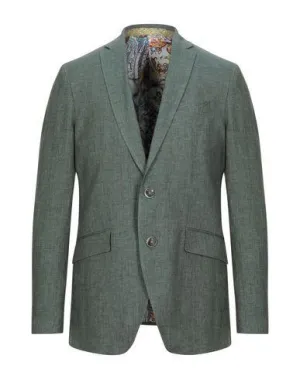 Etro Man Blazer Green 40 suit