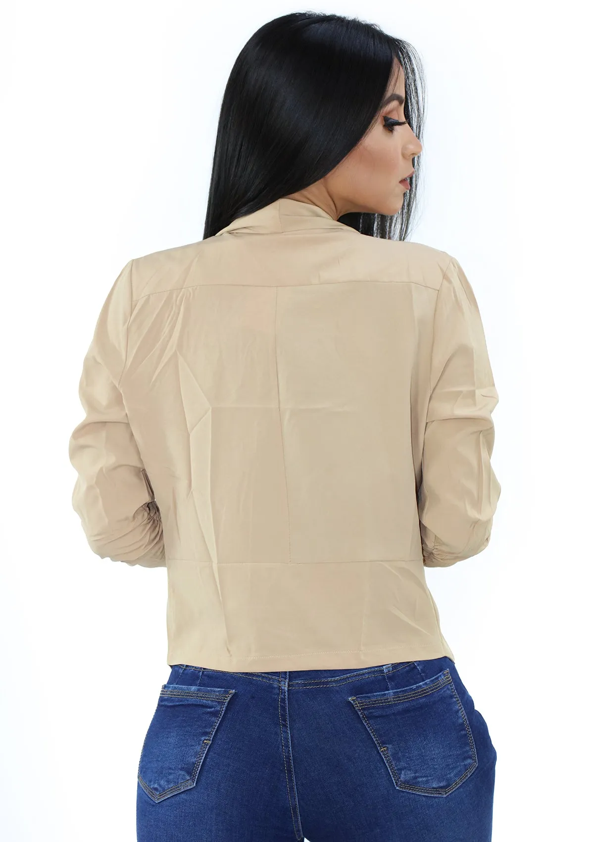 EV-B-5200 Beige Blazer de Mujer