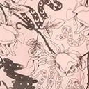 Hell Bunny Plus Size Pink & Black Floral Print Fiona Blouse