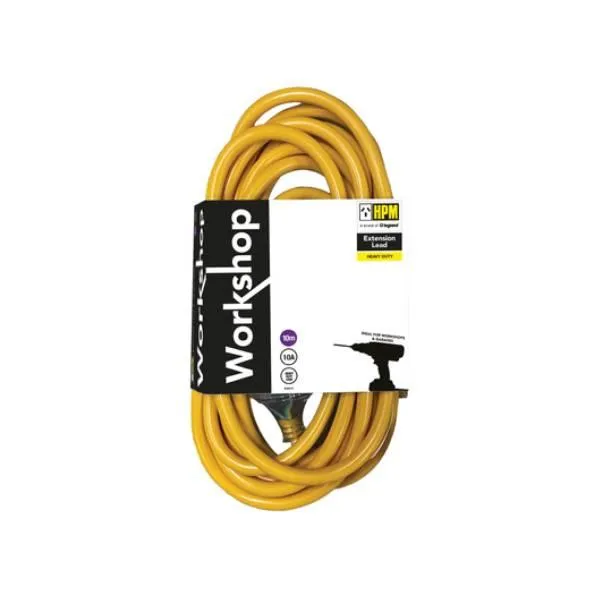 HPM 20m 1.0mm 10A 3 Core Workshop Extension Lead
