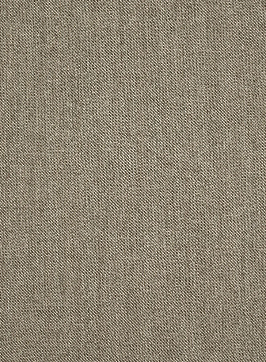 Marco Stretch Dark Beige Wool Jacket