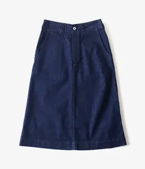 MHL./CANTON DENIM SKIRT