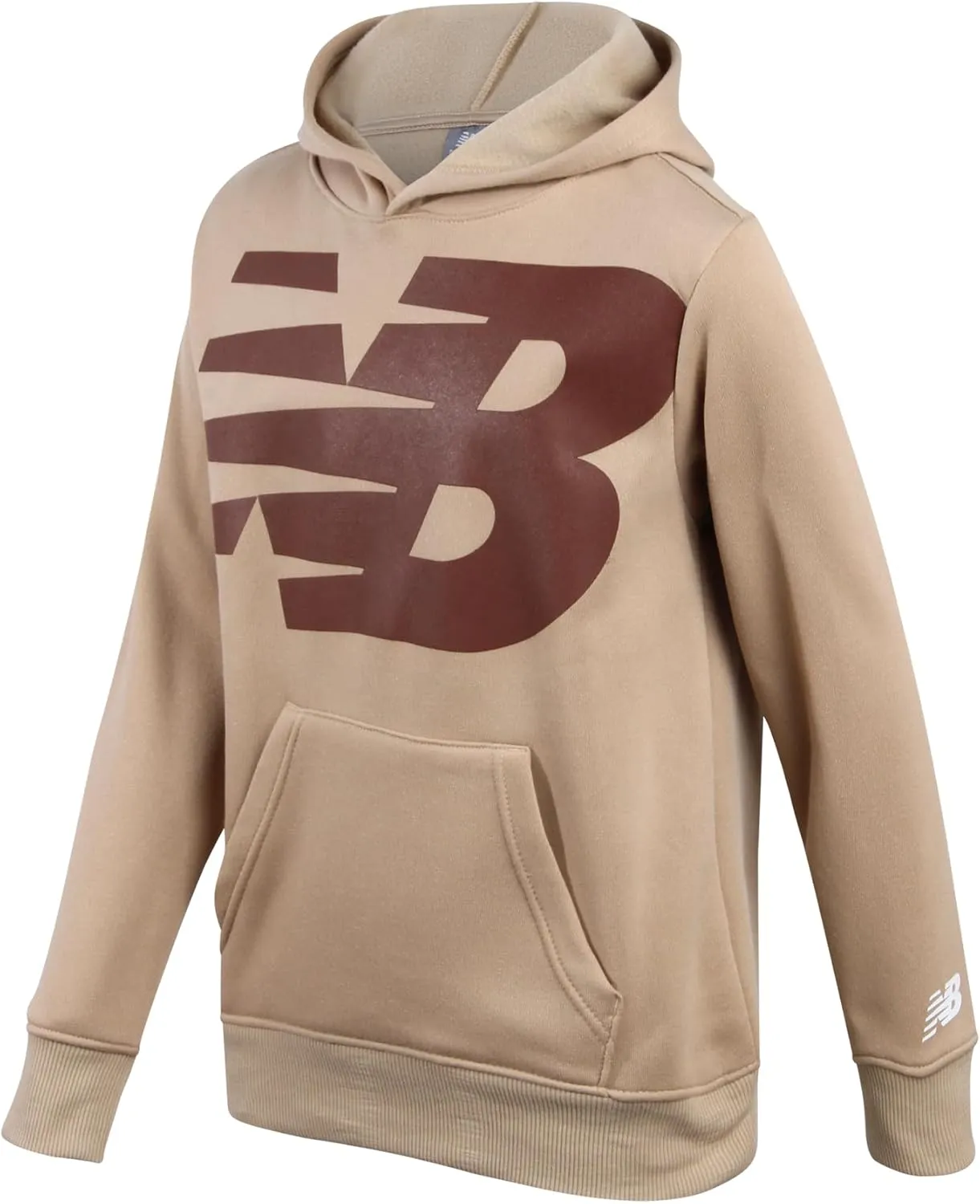 New Balance Boys' Sweatsuit Set - 3 Piece Short Sleeve T-Shirt, Fleece Hoodie Sweatshirt, and Sweatpants (2T-16)