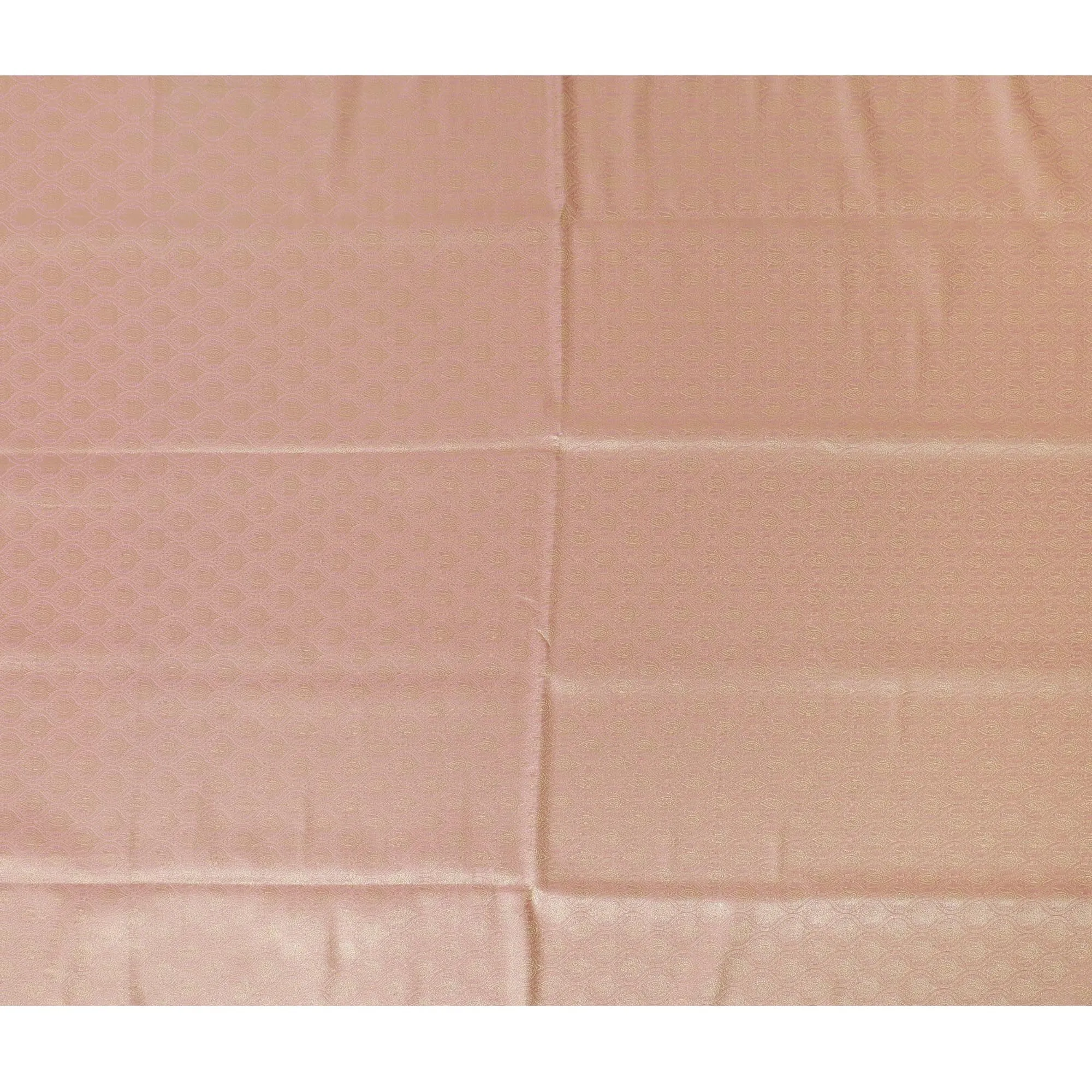 Peaches and Cream Luminous Brocade – Luxurious Fabric with a Gentle Sheen-D19041