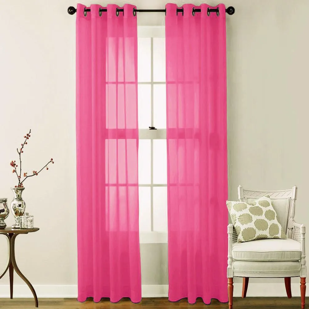 Soho Sheer Voile Grommet Top Panel