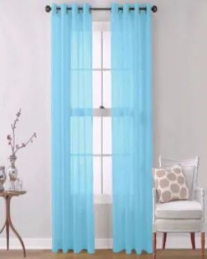 Soho Sheer Voile Grommet Top Panel
