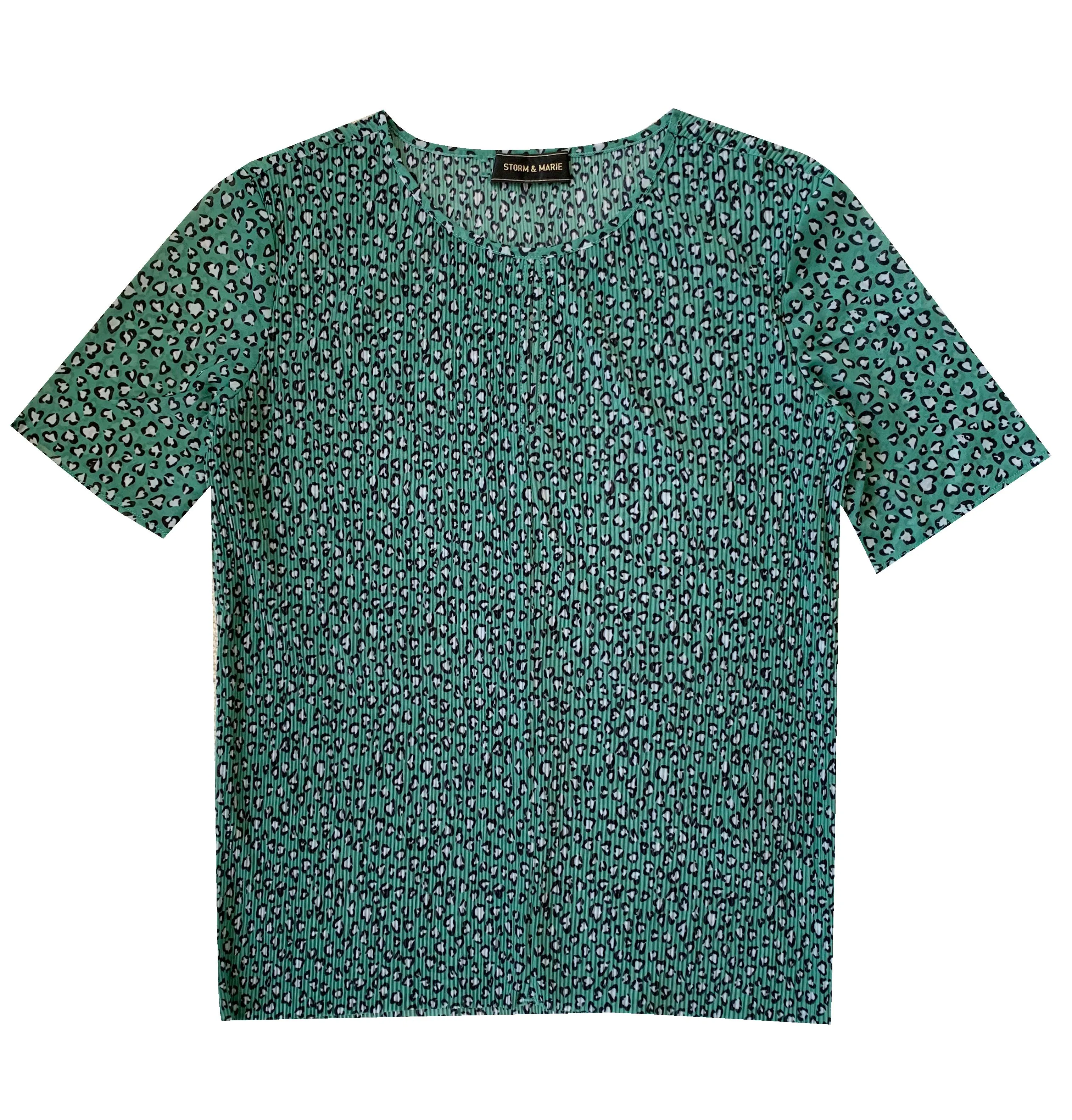 Storm & Marie Heart Blouse – Green