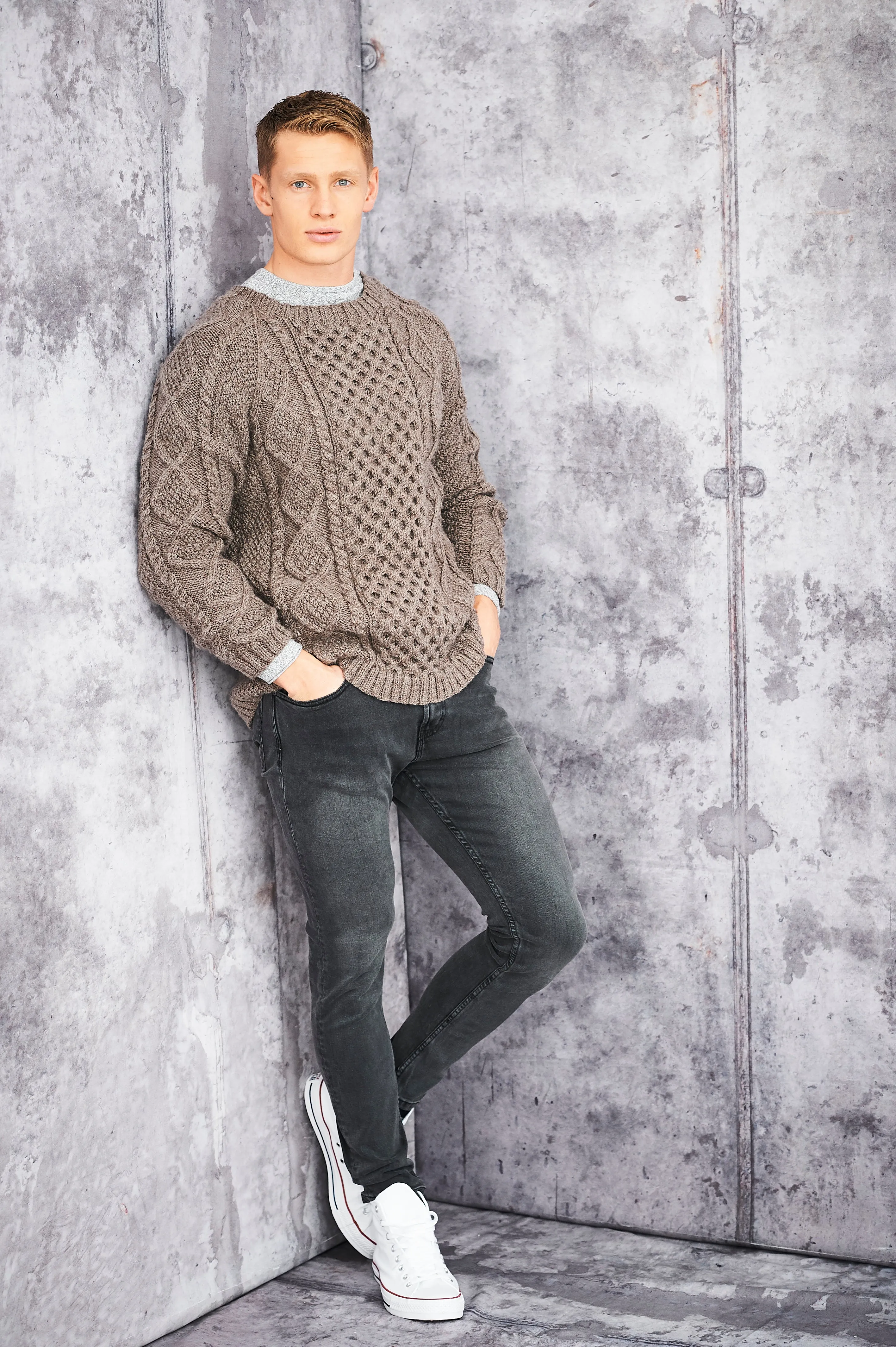 Stylecraft Pattern 9659 - Special Aran with Wool Sweaters