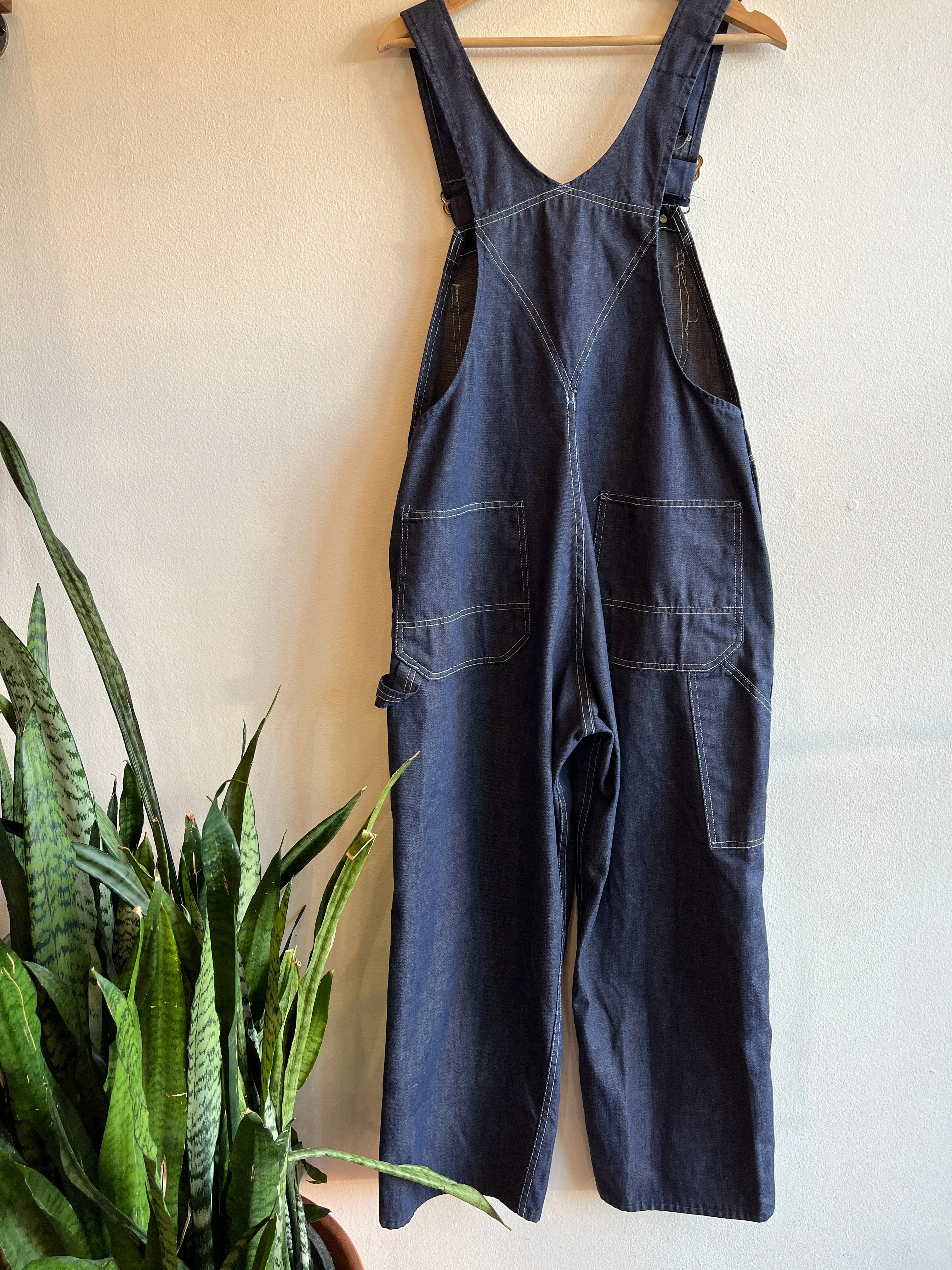 Vintage 1960/1970s Sears Denim Overalls