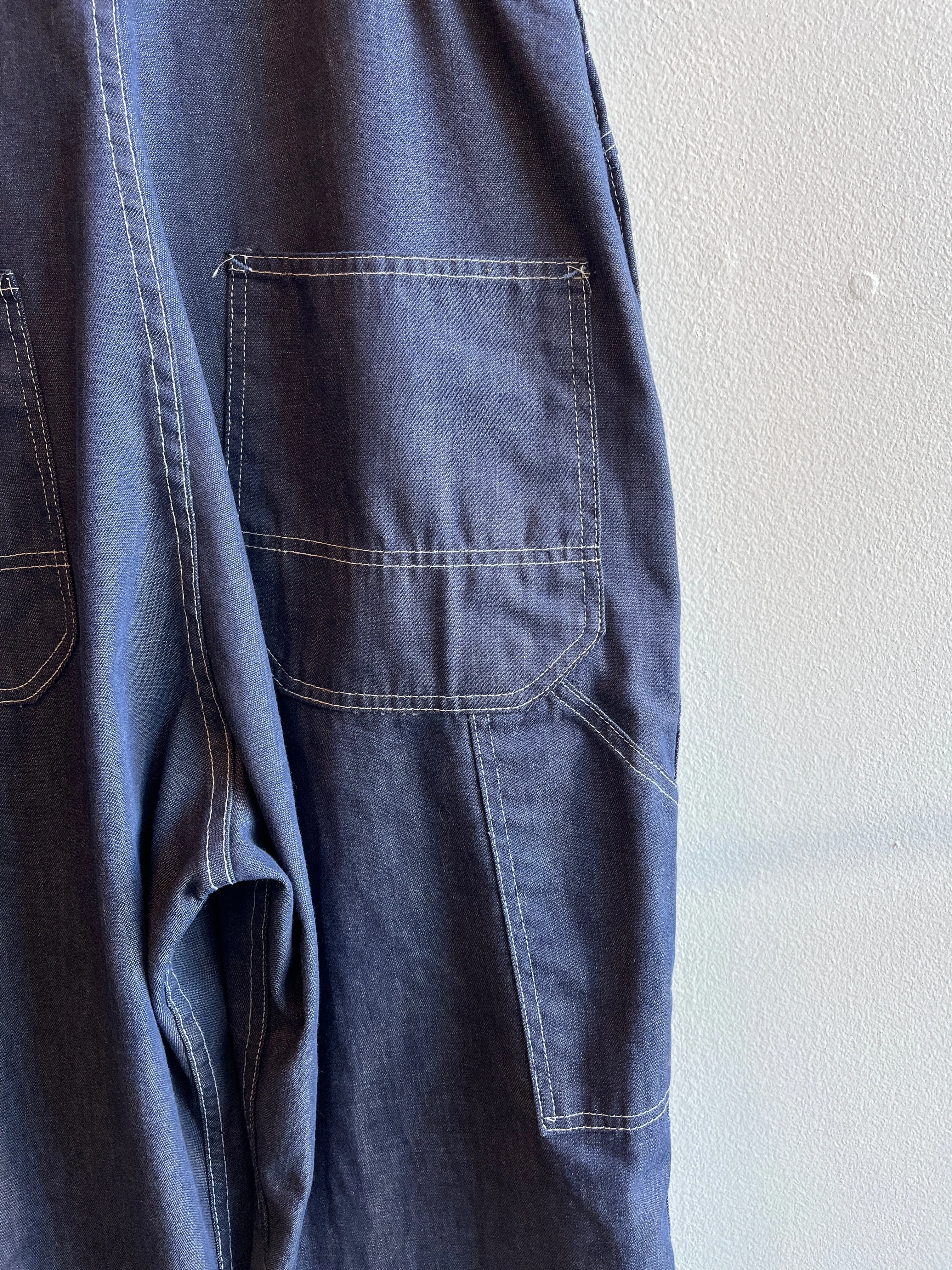 Vintage 1960/1970s Sears Denim Overalls