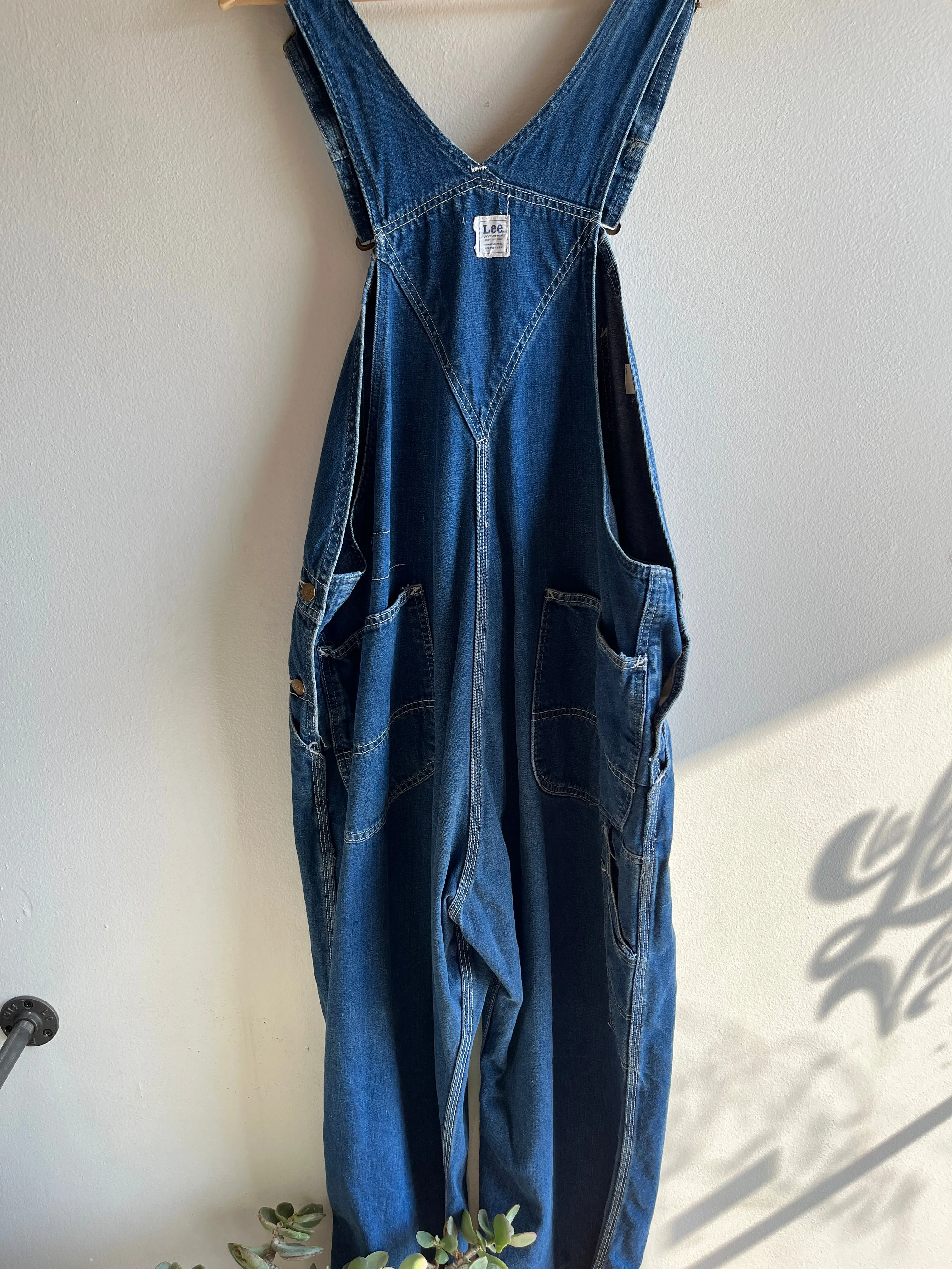 Vintage 1960/70s Lee Jelt Denim Overalls