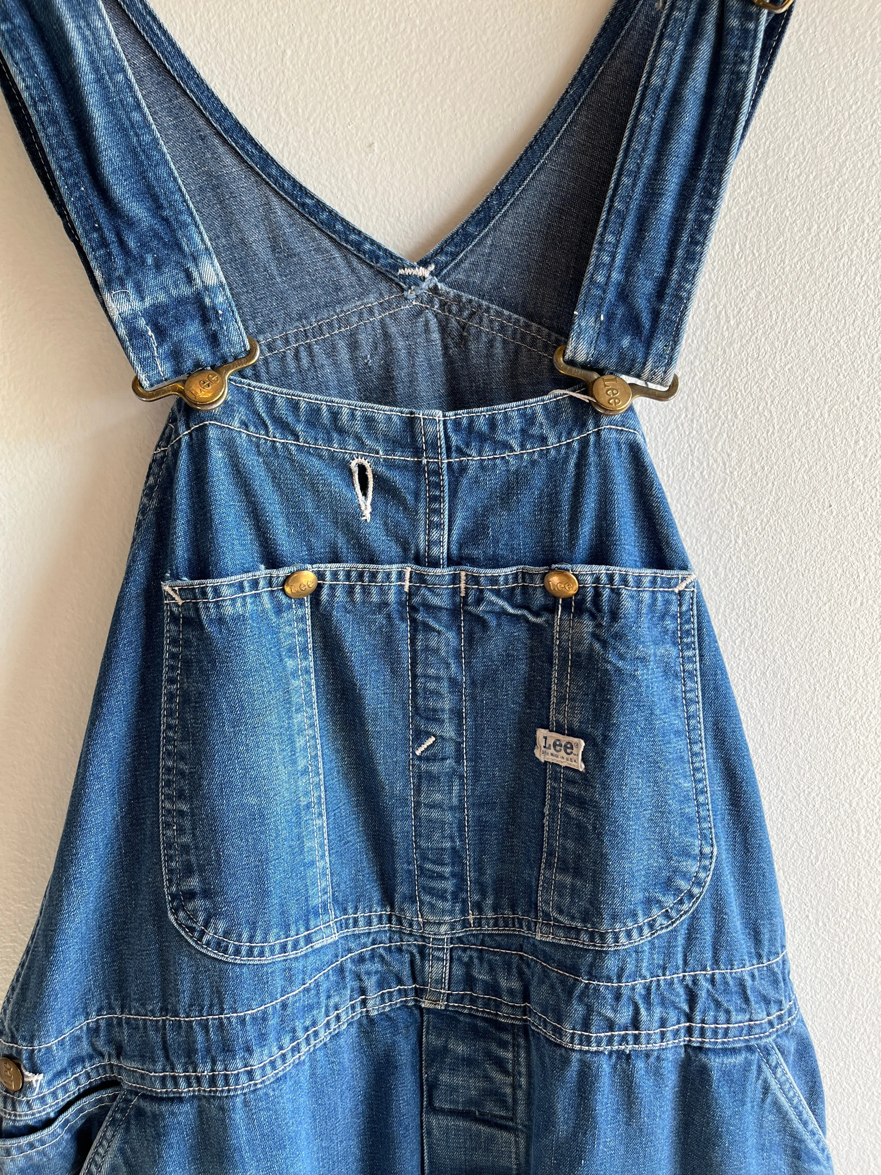 Vintage 1960/70s Lee Jelt Denim Overalls