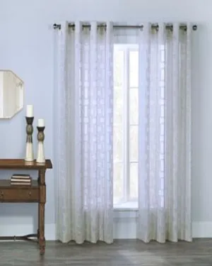 Voltaire Semi Sheer Grommet Top Panel